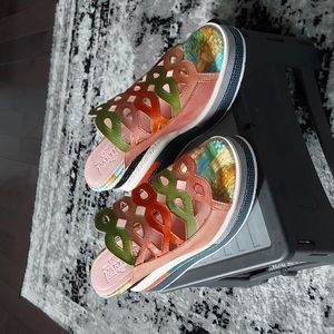 L'ARTISTE By Sring Step Watsonia Wedge Size 39